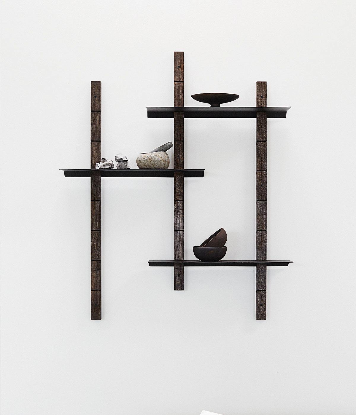 Monteringsbjælke Oaks S - Mørkbejdset