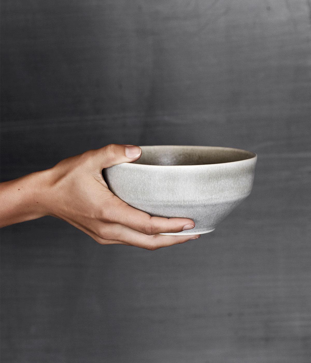 Morgenmadsskål Ceto - Soft grey