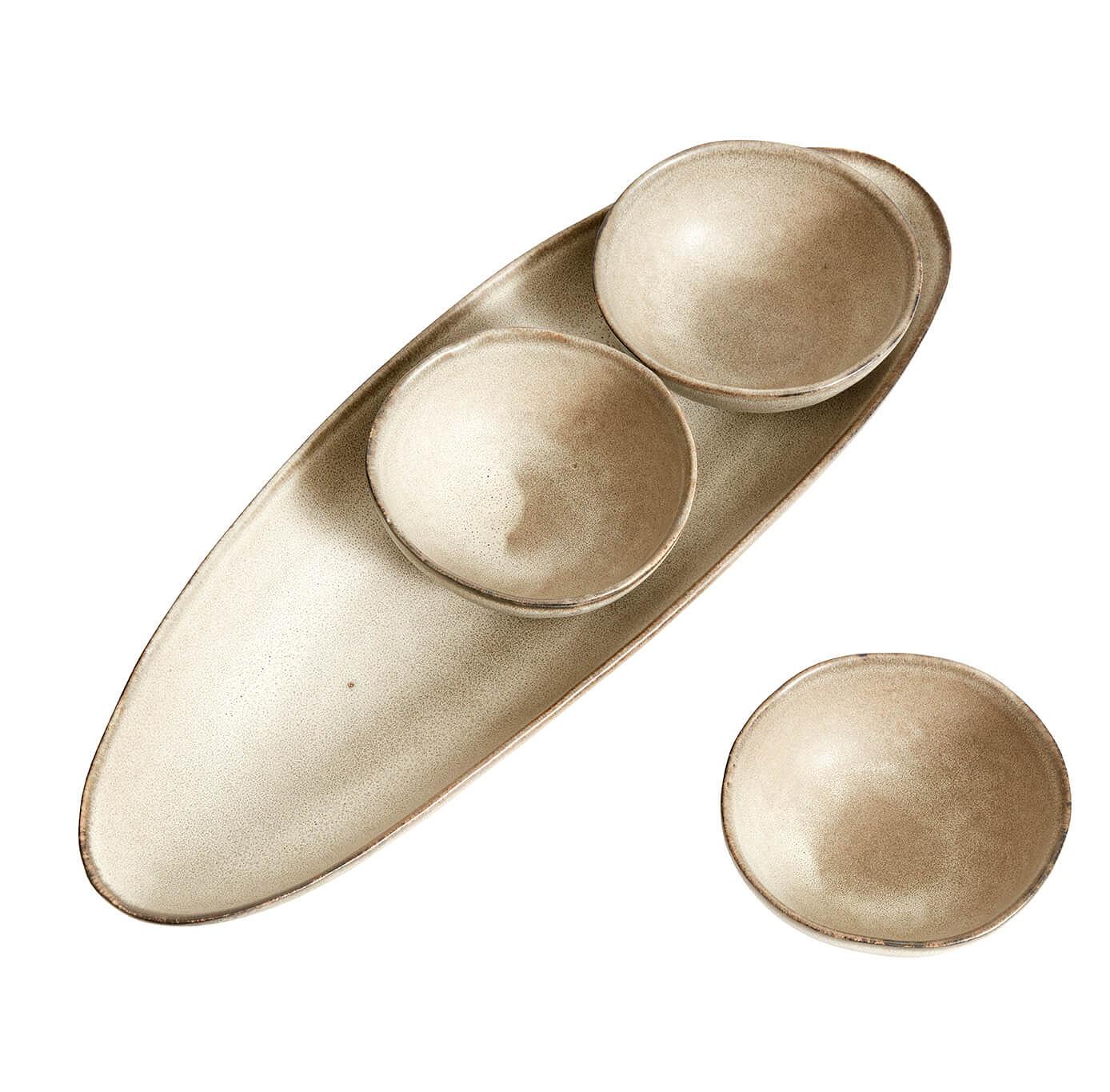 Fad langt oval Mame - Østers 