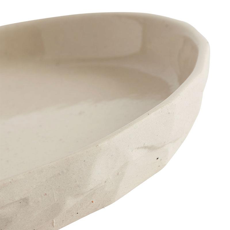 Desserttallerken Kuri Ø16 - Sand - S/2 stk.