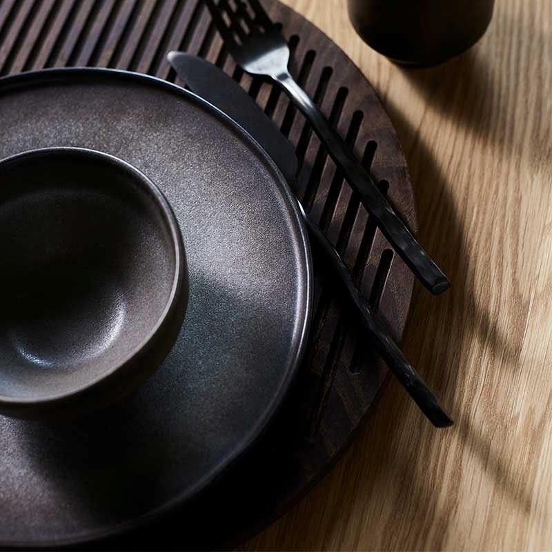 Middagstallerken Ceto Ø27,5 - Mocha