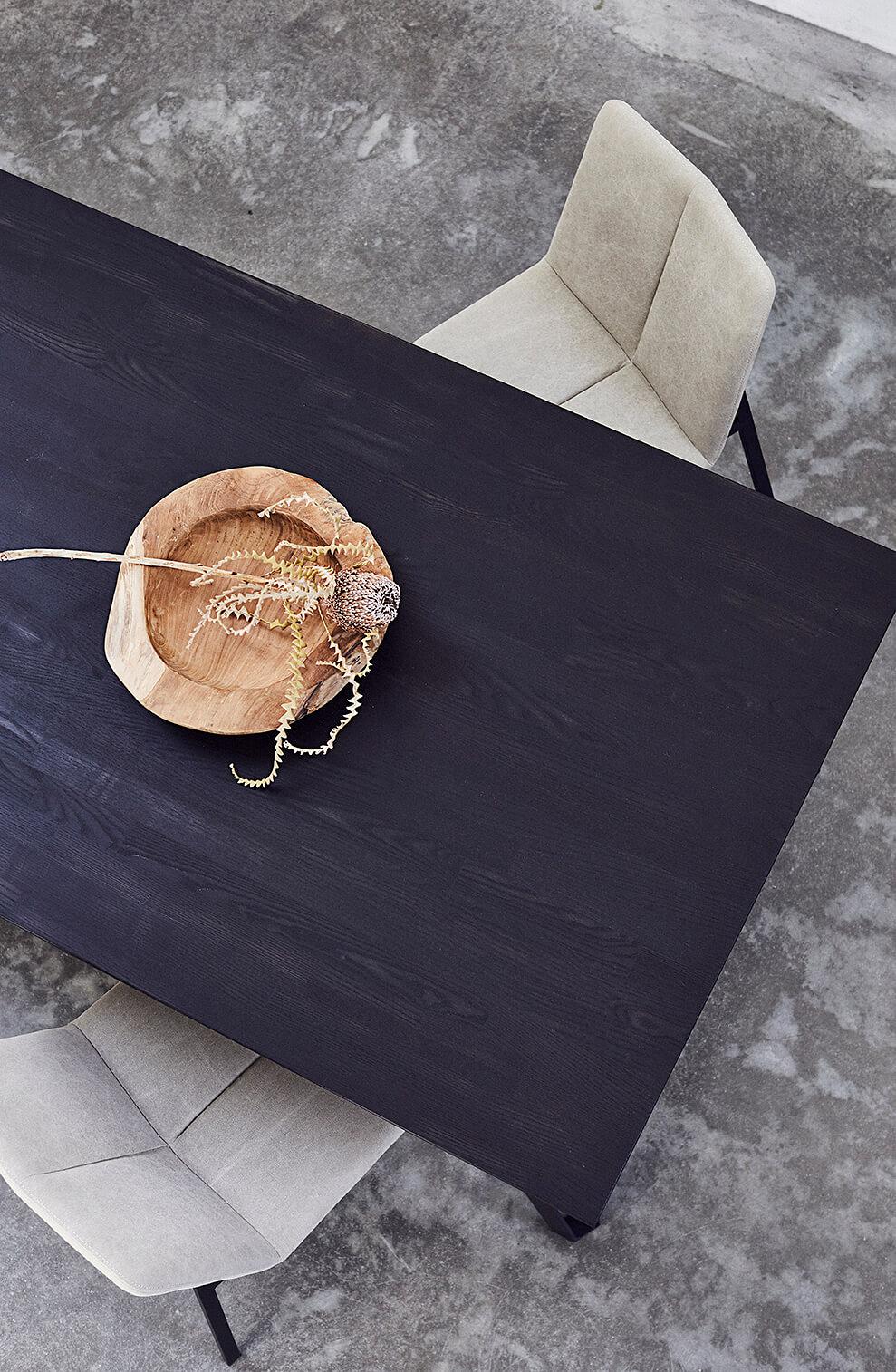 Tillægsplade Space Black W100 - Woca sort