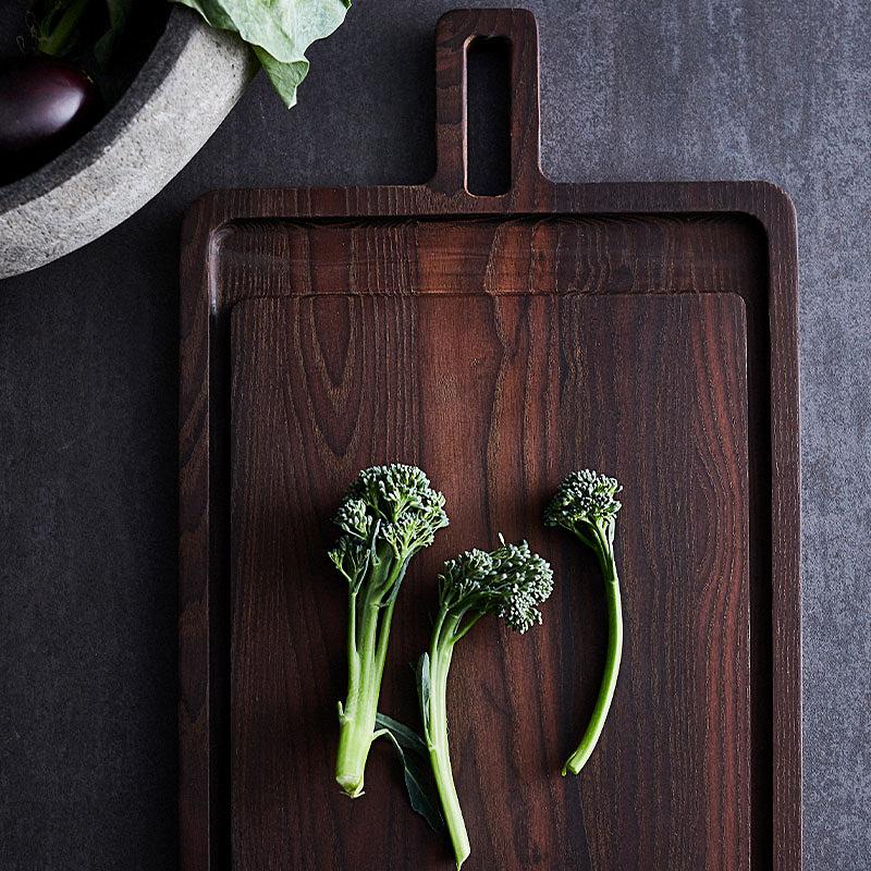 Skærebræt m. saftrille Yami - Brun