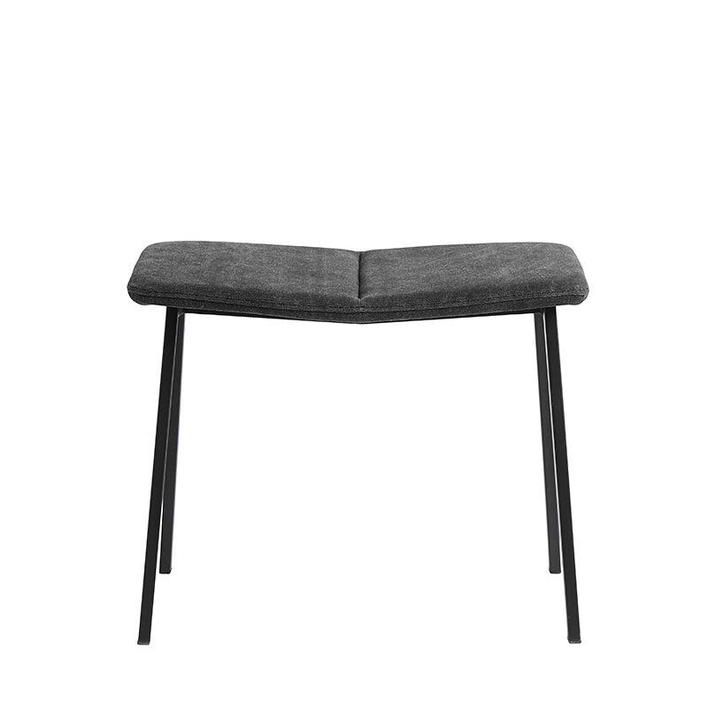 Fodskammel Chamfer Anthracite - Antracit/sort