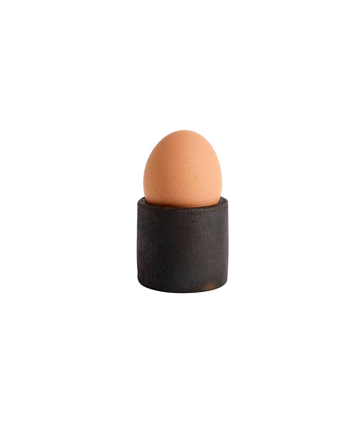 Egg cup Hazel - Brown/Black