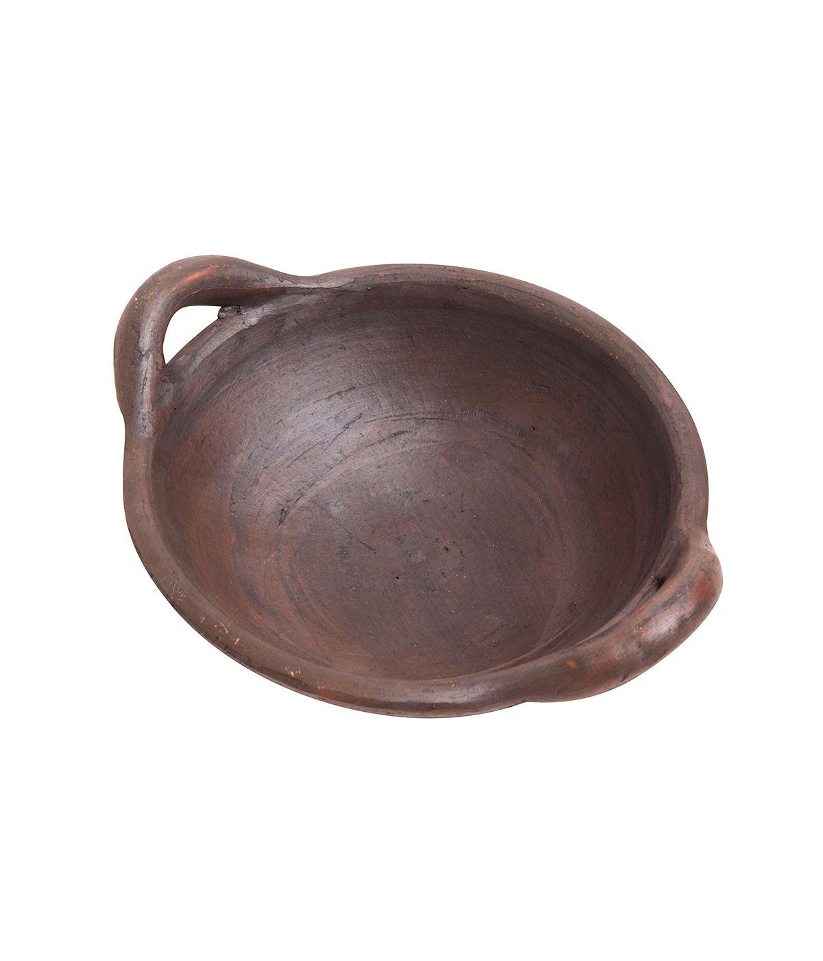 Bowl w. handles Hazel S - Brown/Black