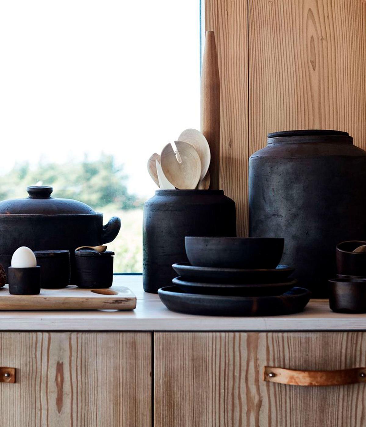 Salad servers Java - Nature