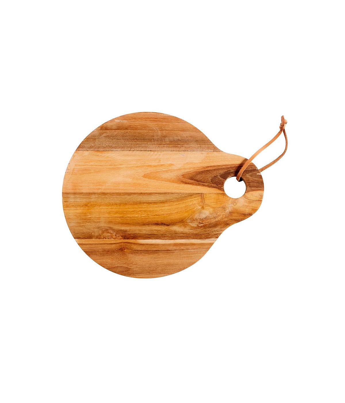 Cutting Board Round Base - Nature