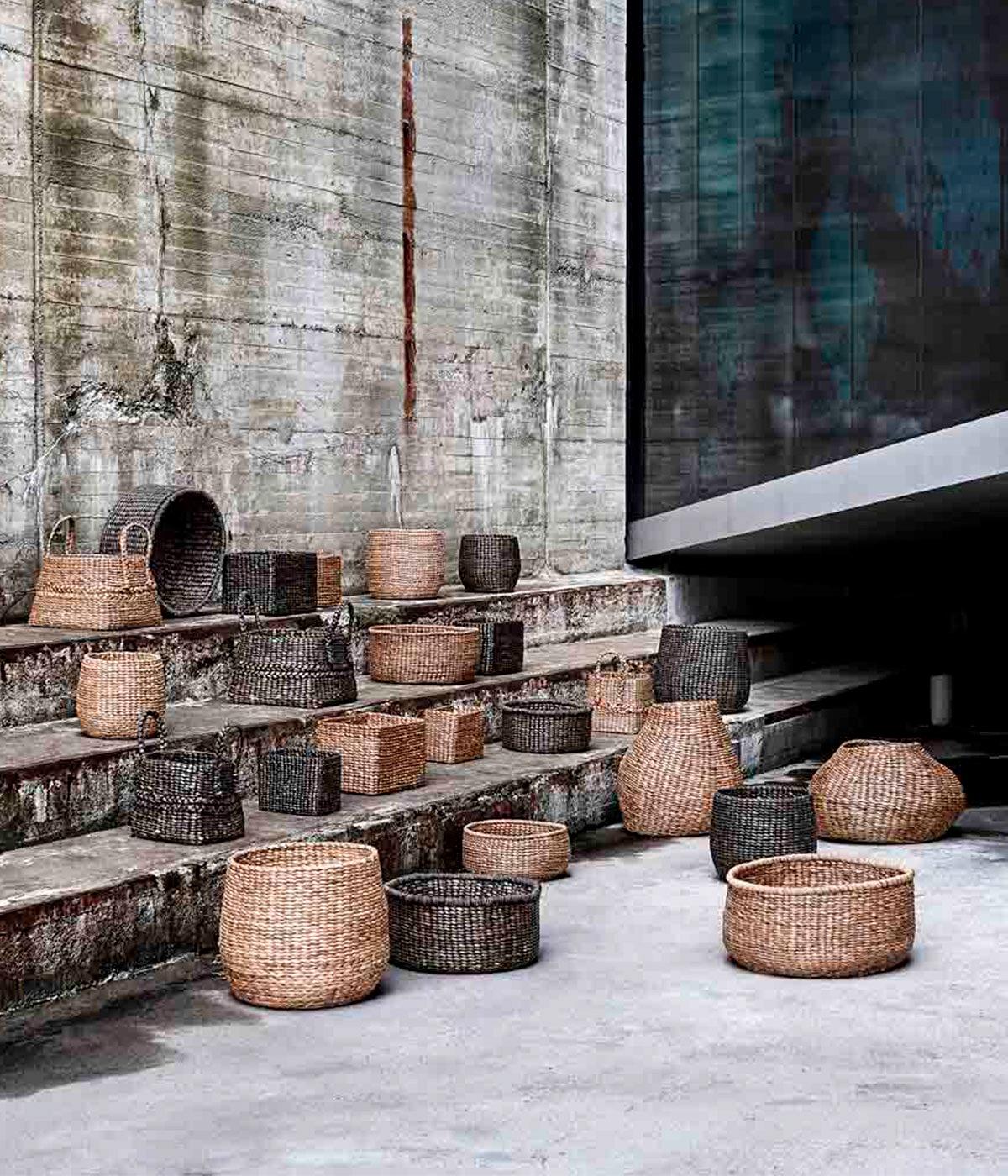 Basket Keep it all - Black  S/3 pcs.