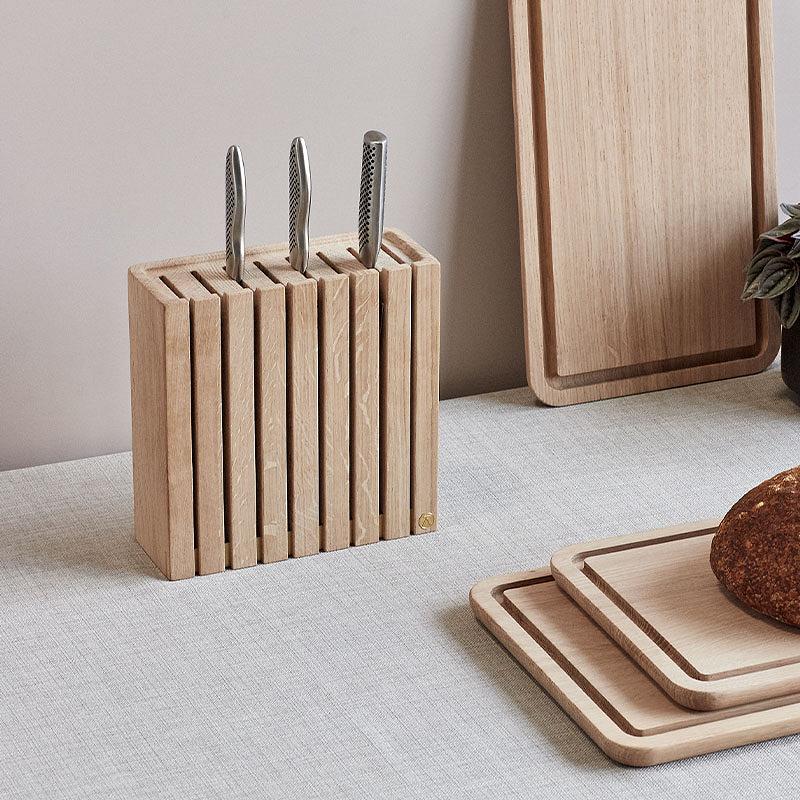 Knife Block - H24 x 8,5 x 22 cm