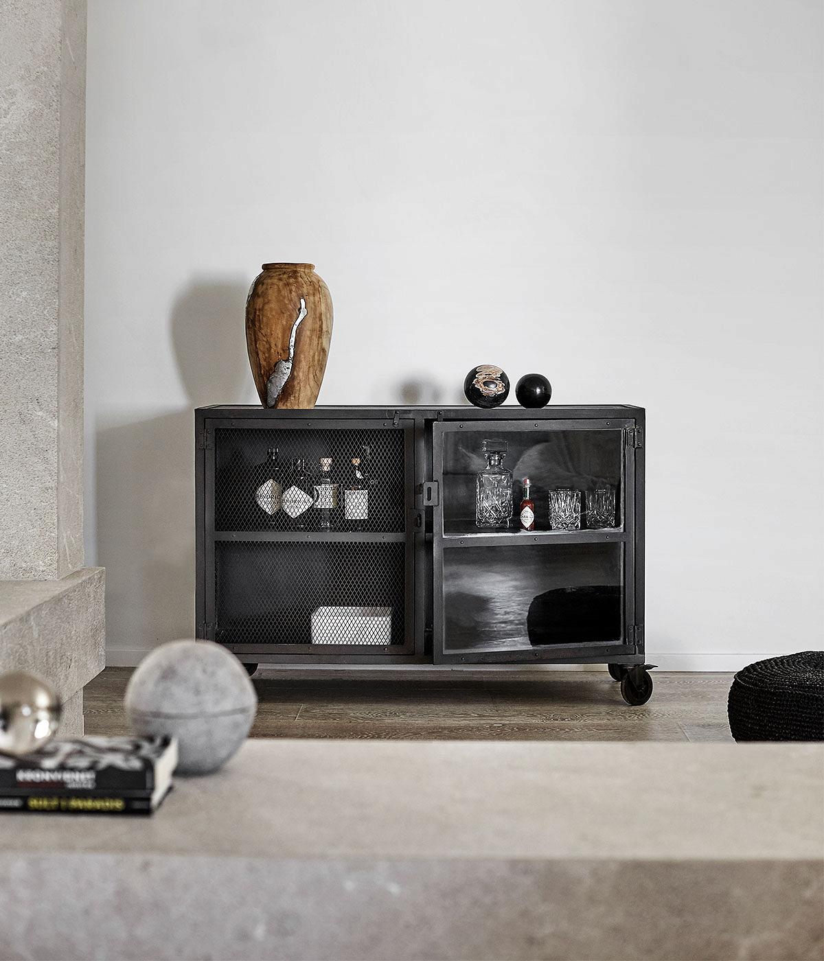 Bar Cabinet Bronx - Black