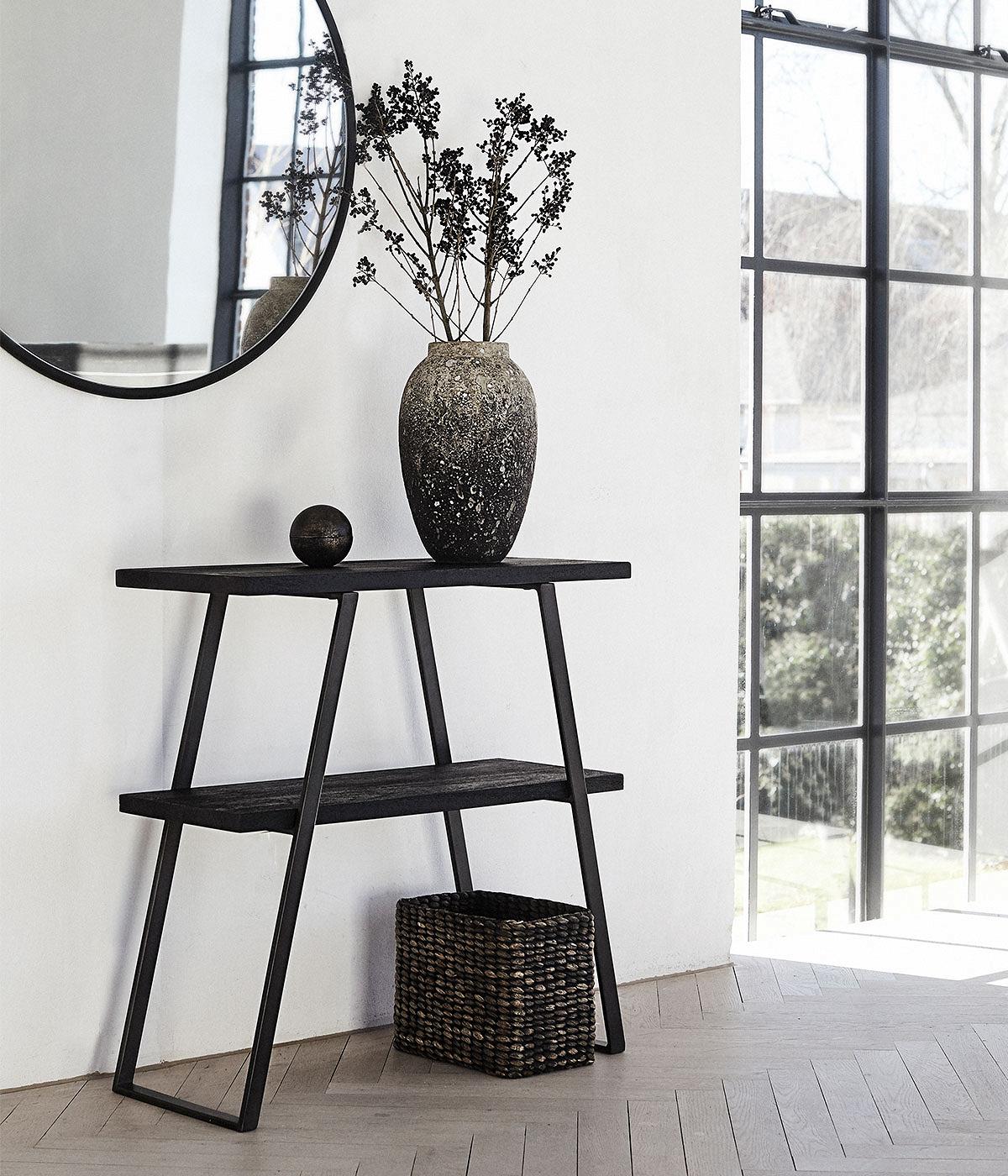 Console table Quill S - Black