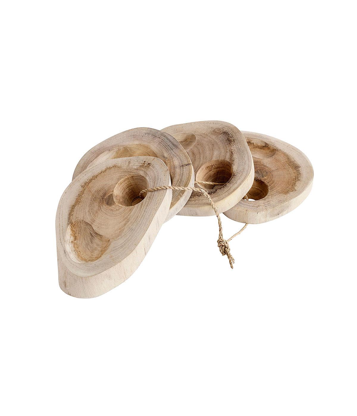 Egg tray Organic - Natural - S/4