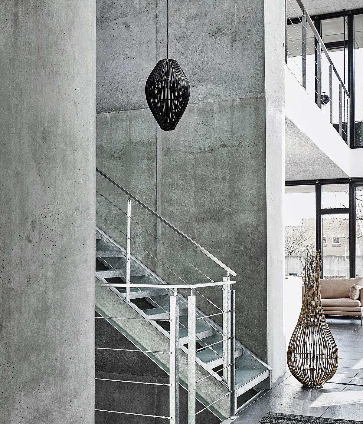 Lamp Fishtrap M - Black