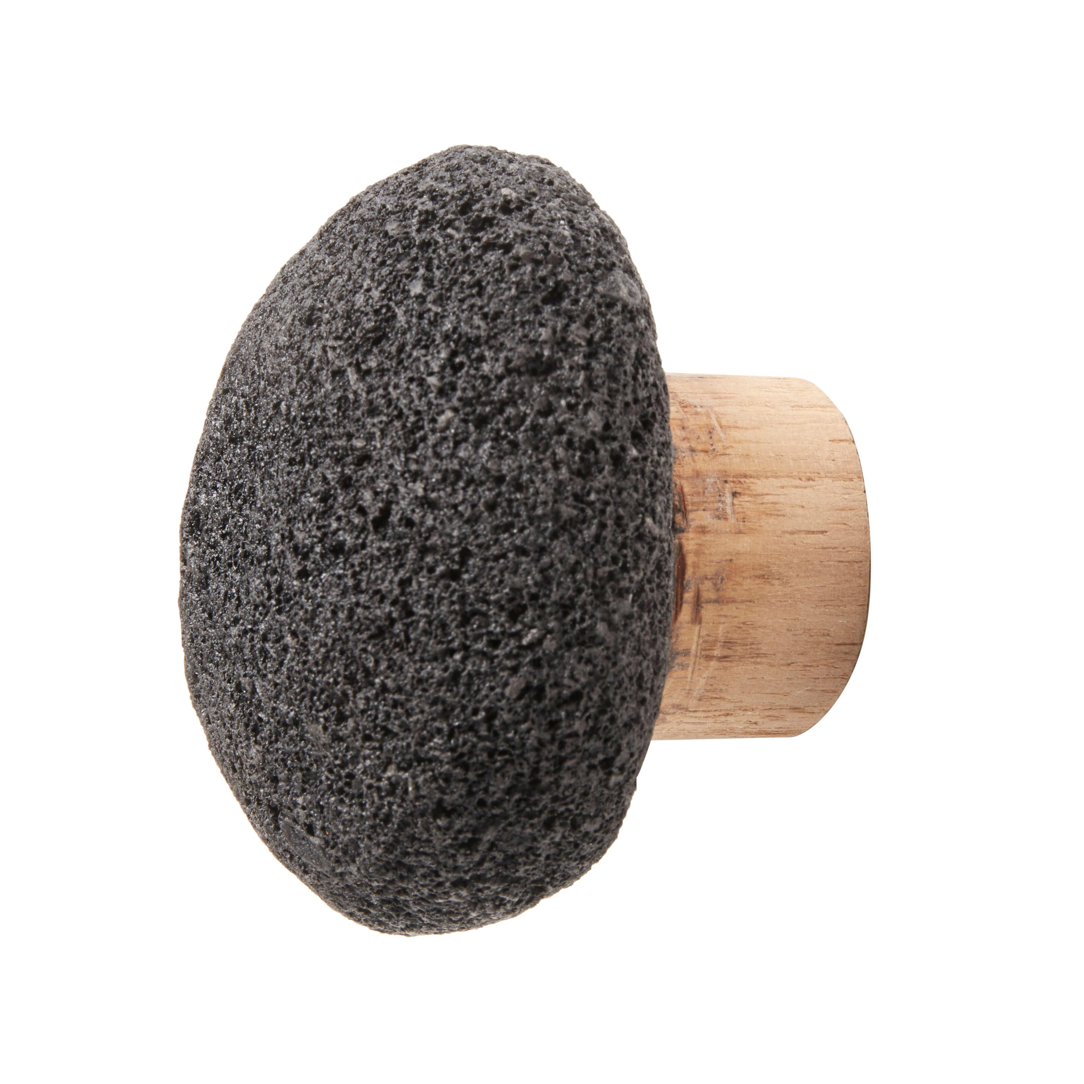 Coat rack Crust S - Mat black