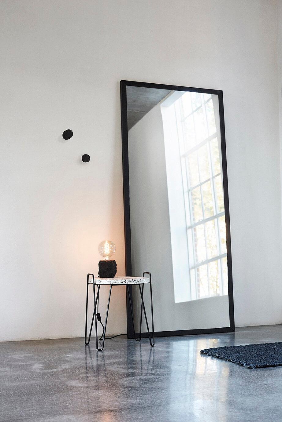 Coat rack Crust S - Mat black