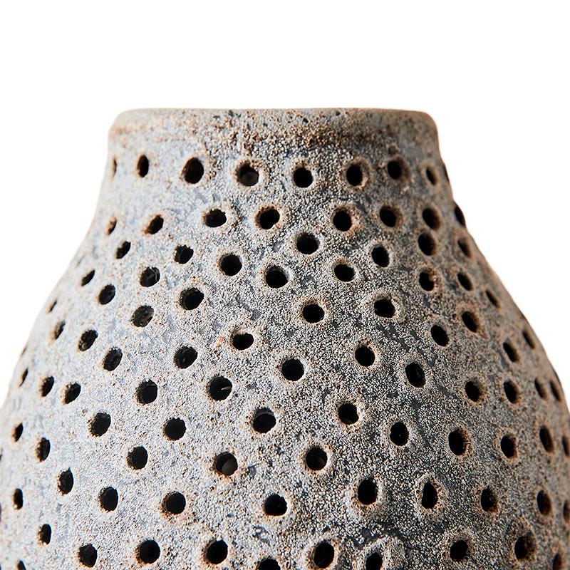 Lantern tealight Oria - Grey