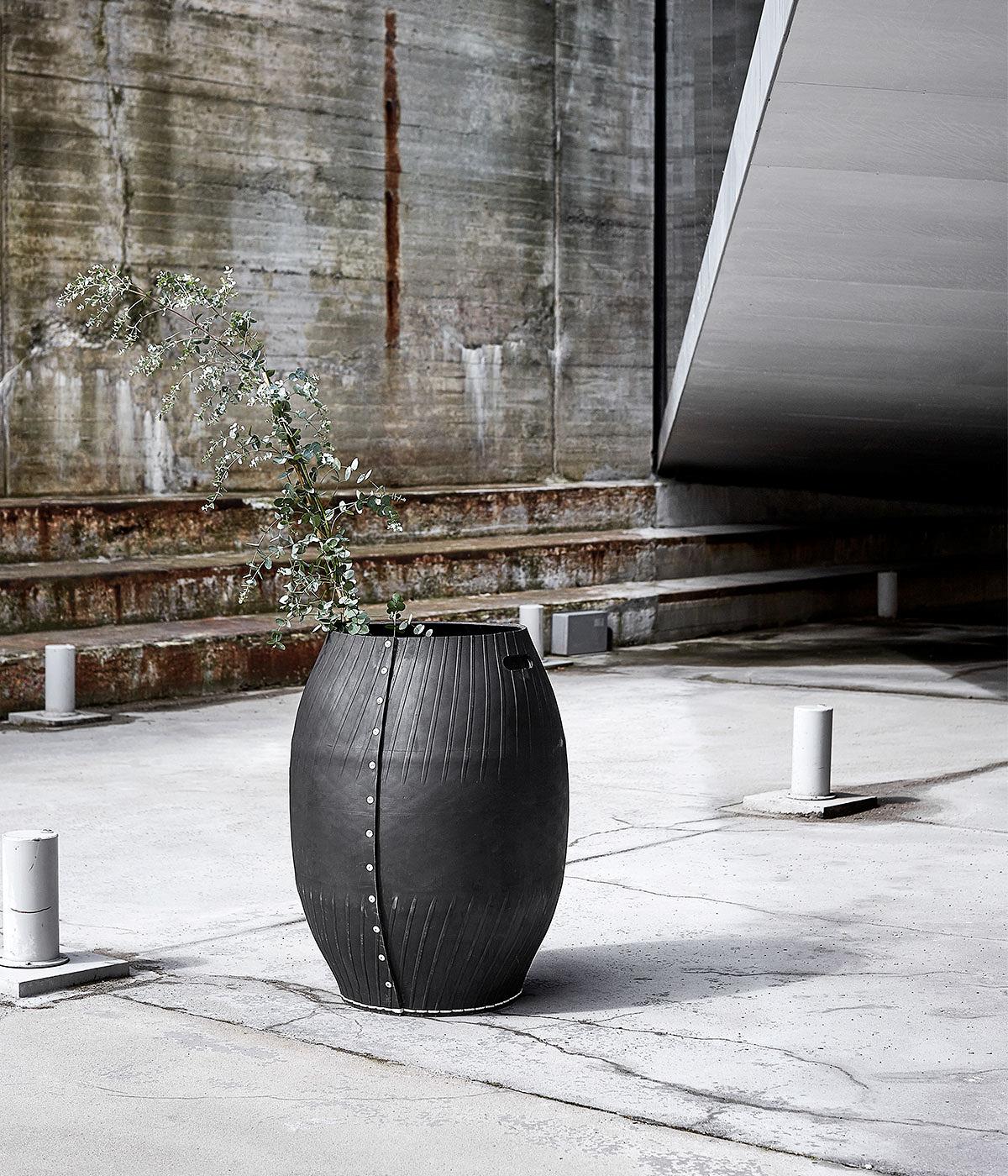 Laundry basket Dacarr by Muubs - Black