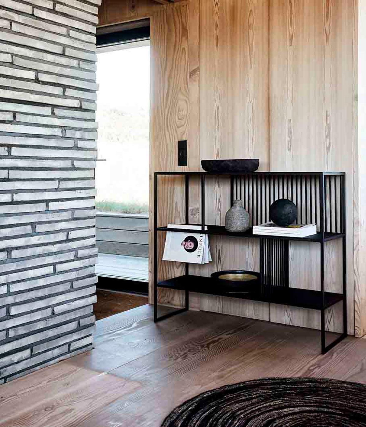 Book shelf Denver Low - Black