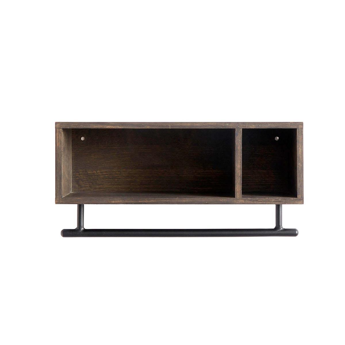 Multi shelf Chelsea S - Dark stained