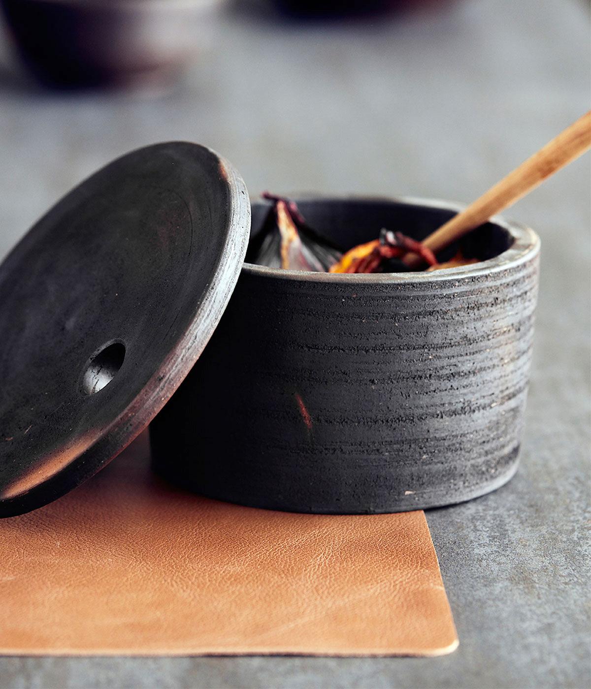 Serving bowl Hazel S - Brown/Black