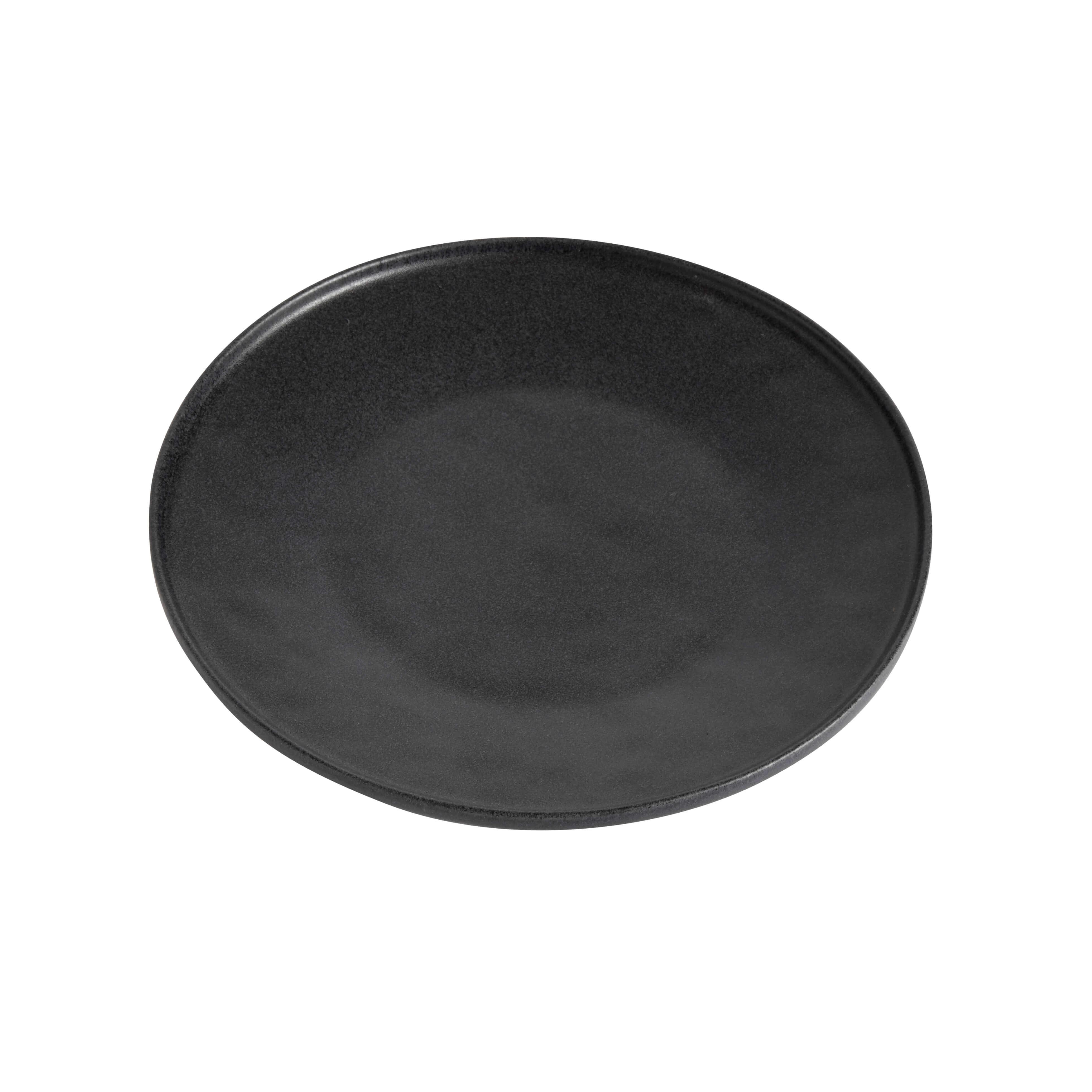 Dessert plate Ceto Ø22 - Anthracite