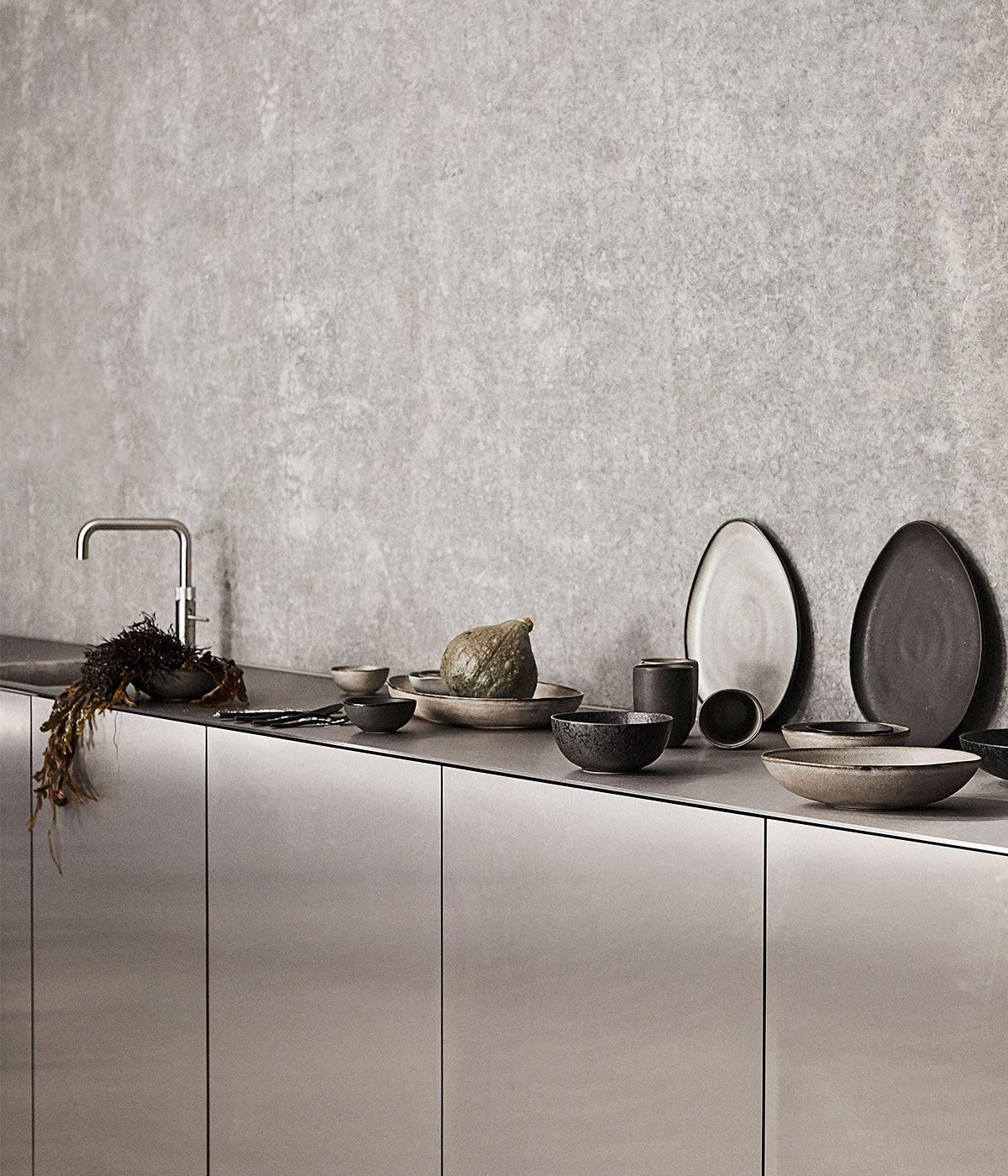 Serving bowl Mame - Coffee