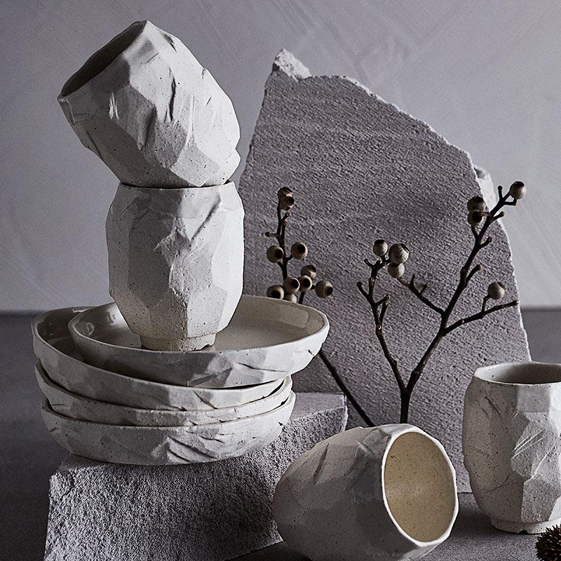 Dessert Plate Kuri Ø16 - Sand - S/2 pcs.