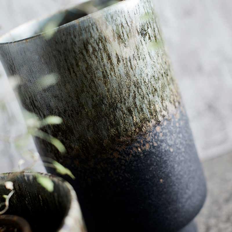 Vase Lago M - Forest Green