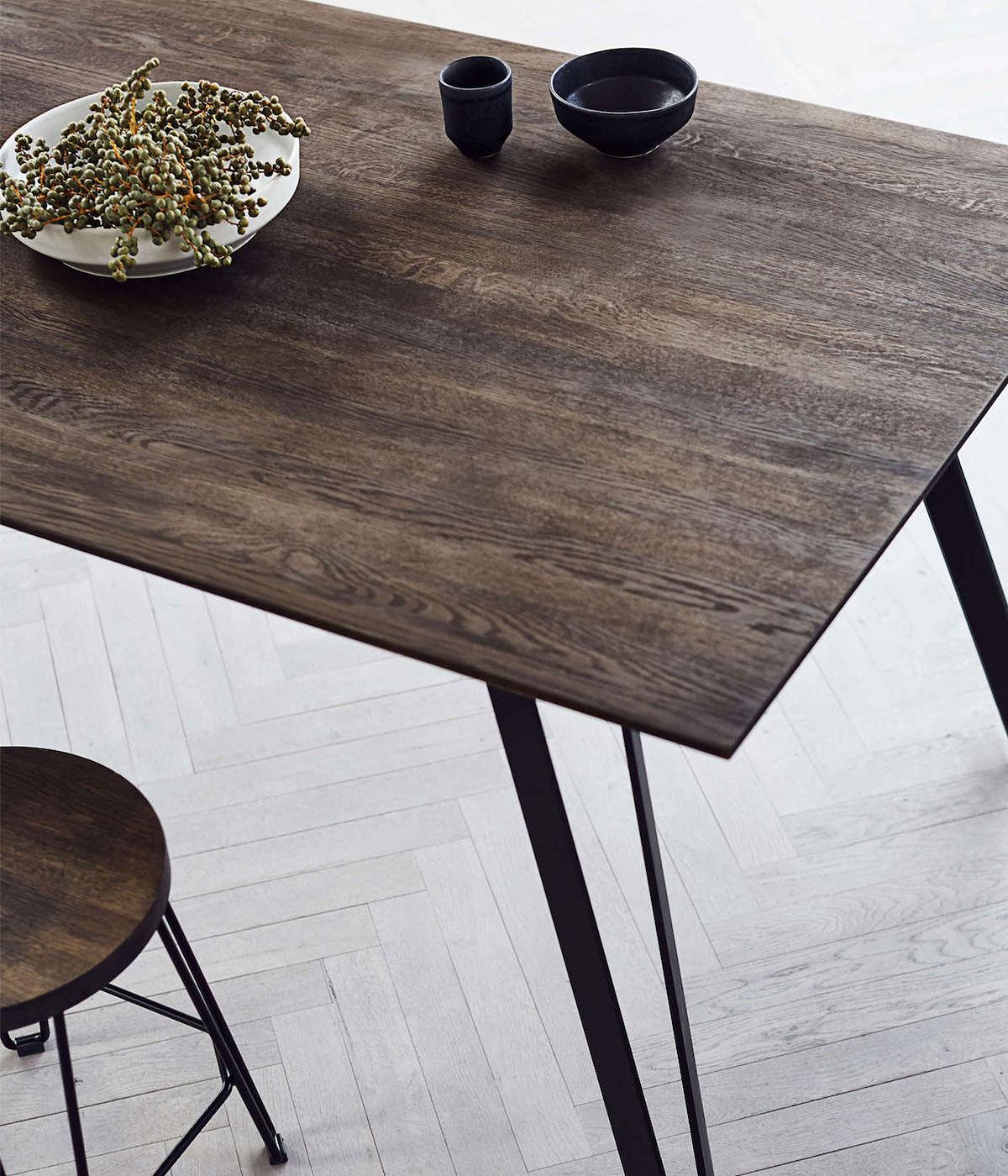 Dining table Space Smoked L220
