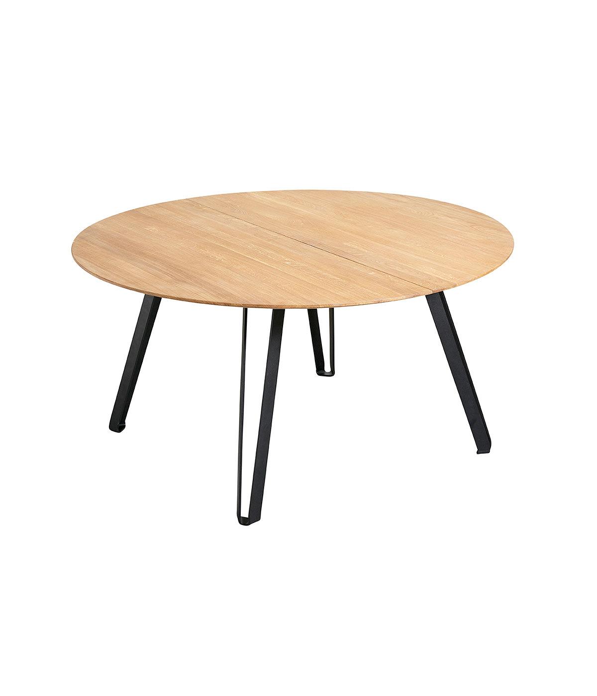 Dining table Space Natural Ø150 - Natural oil