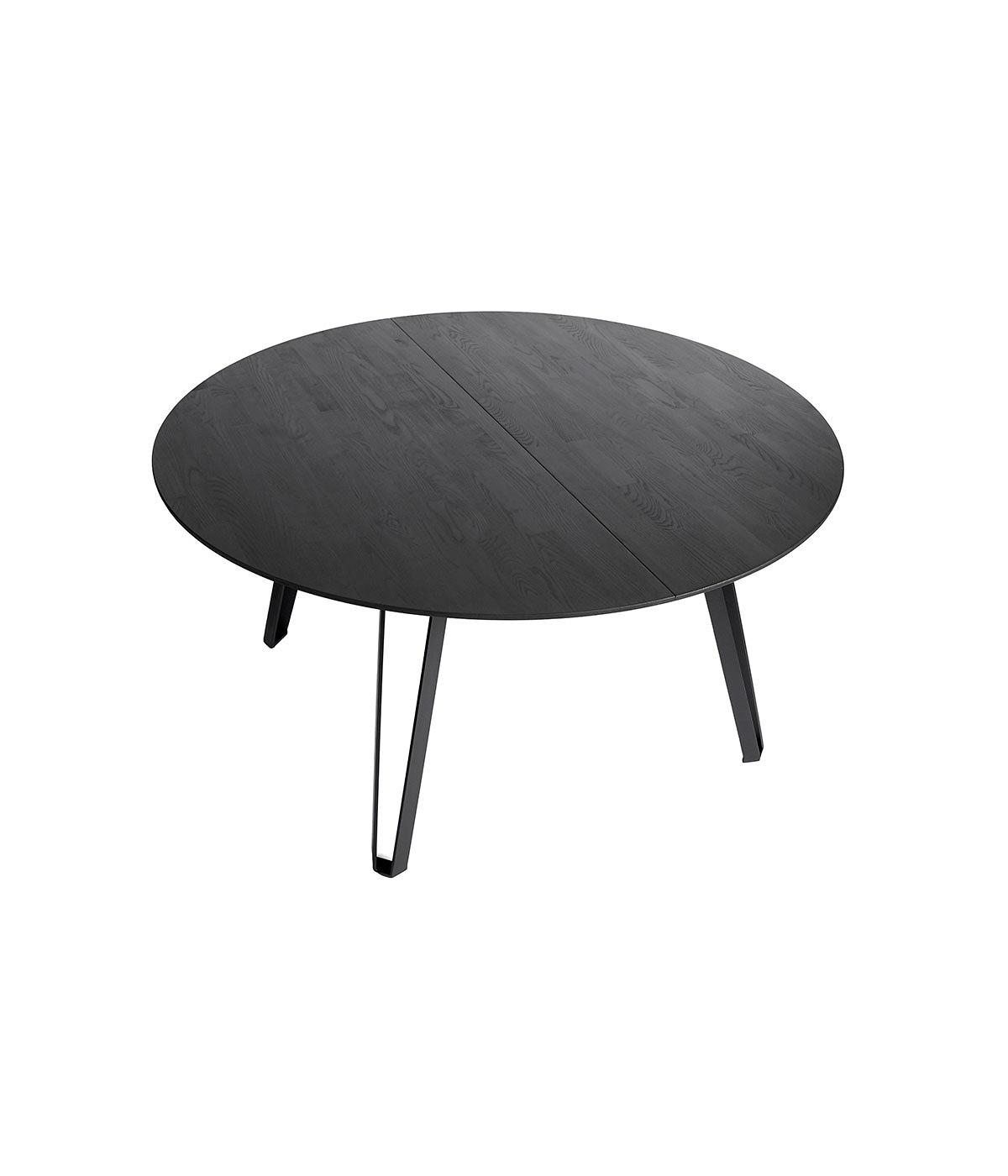 Dining table Space Black Ø150 - Woca black