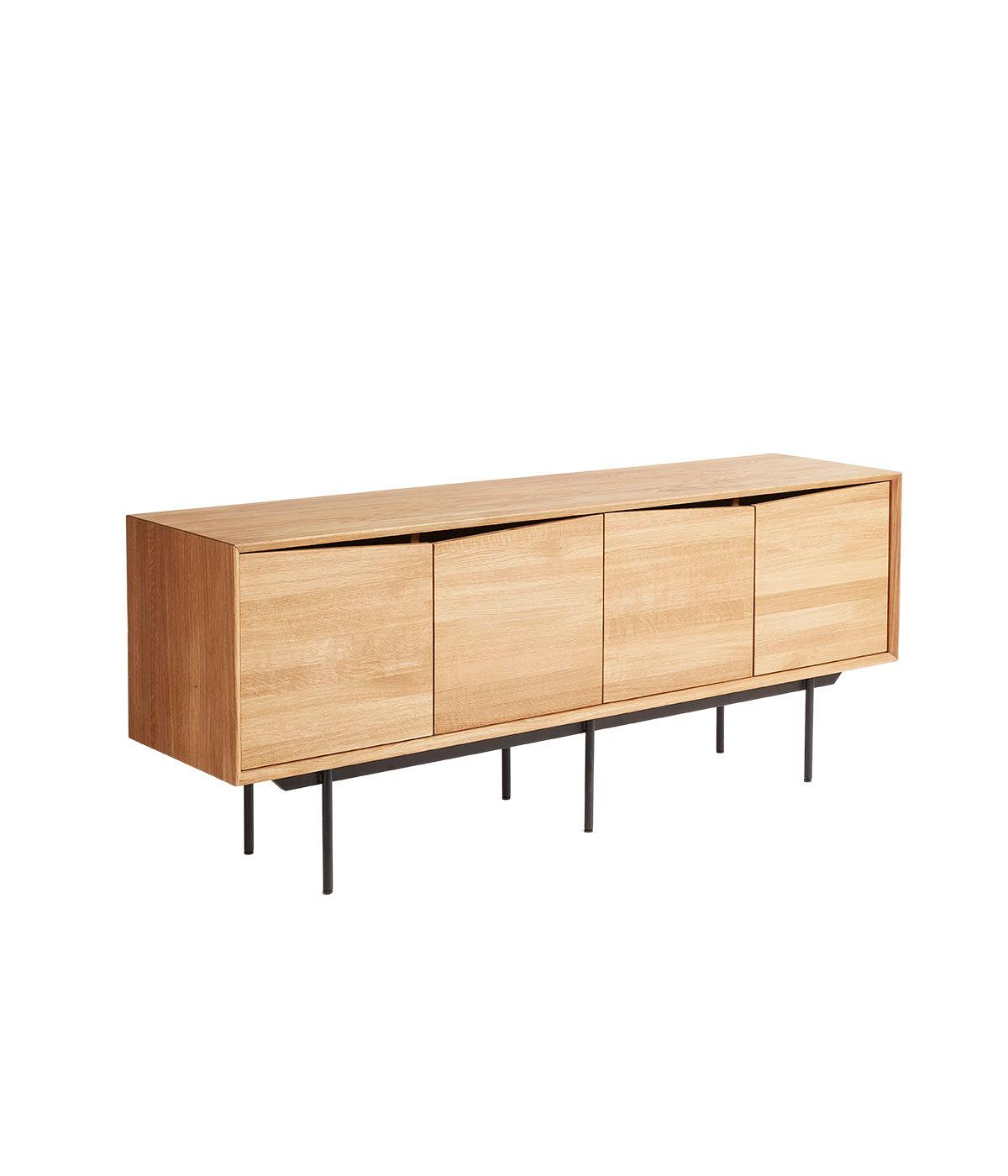 Sideboard 4-door Wing, Oak Natural/oil