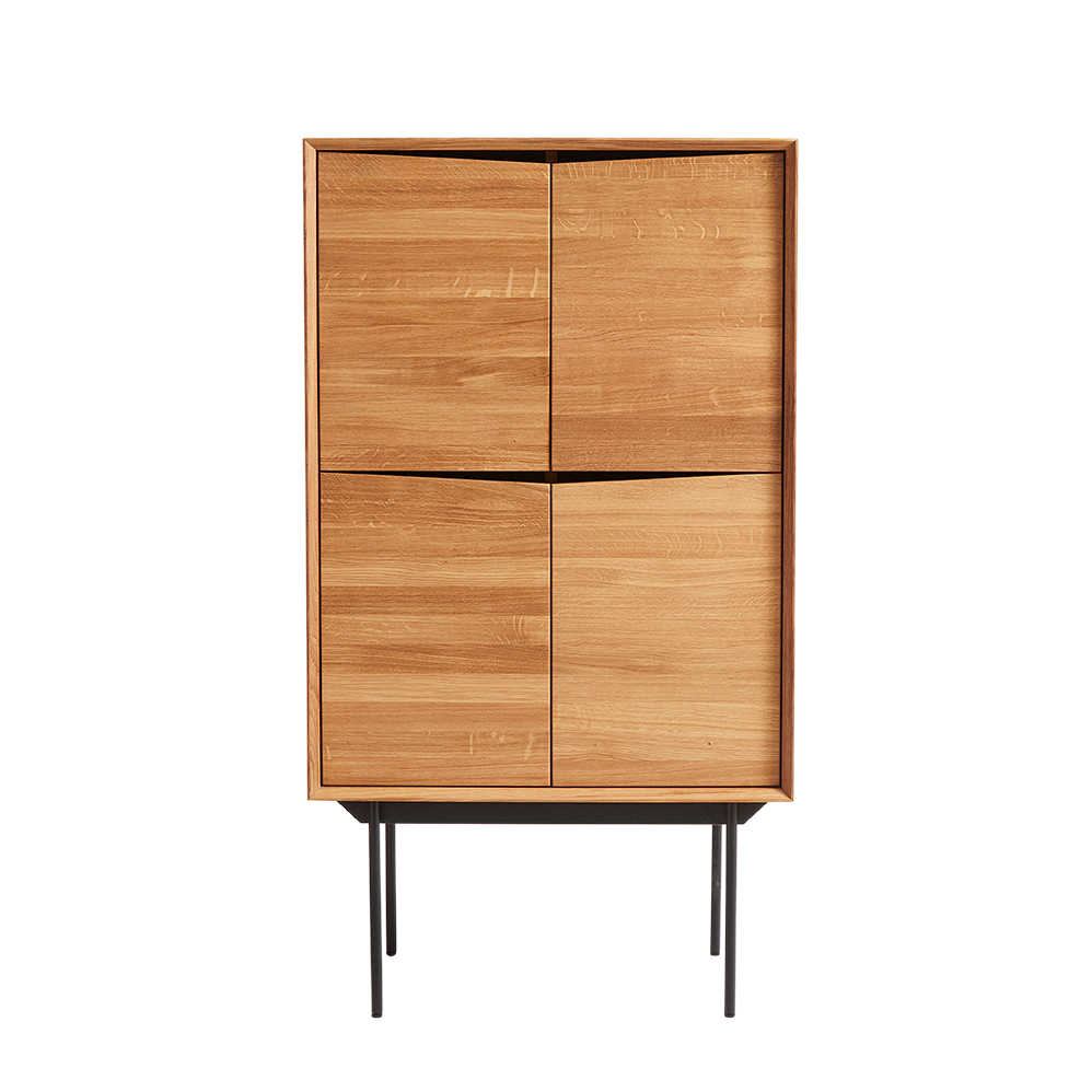 Highboard Wing , Oak Natural/oil