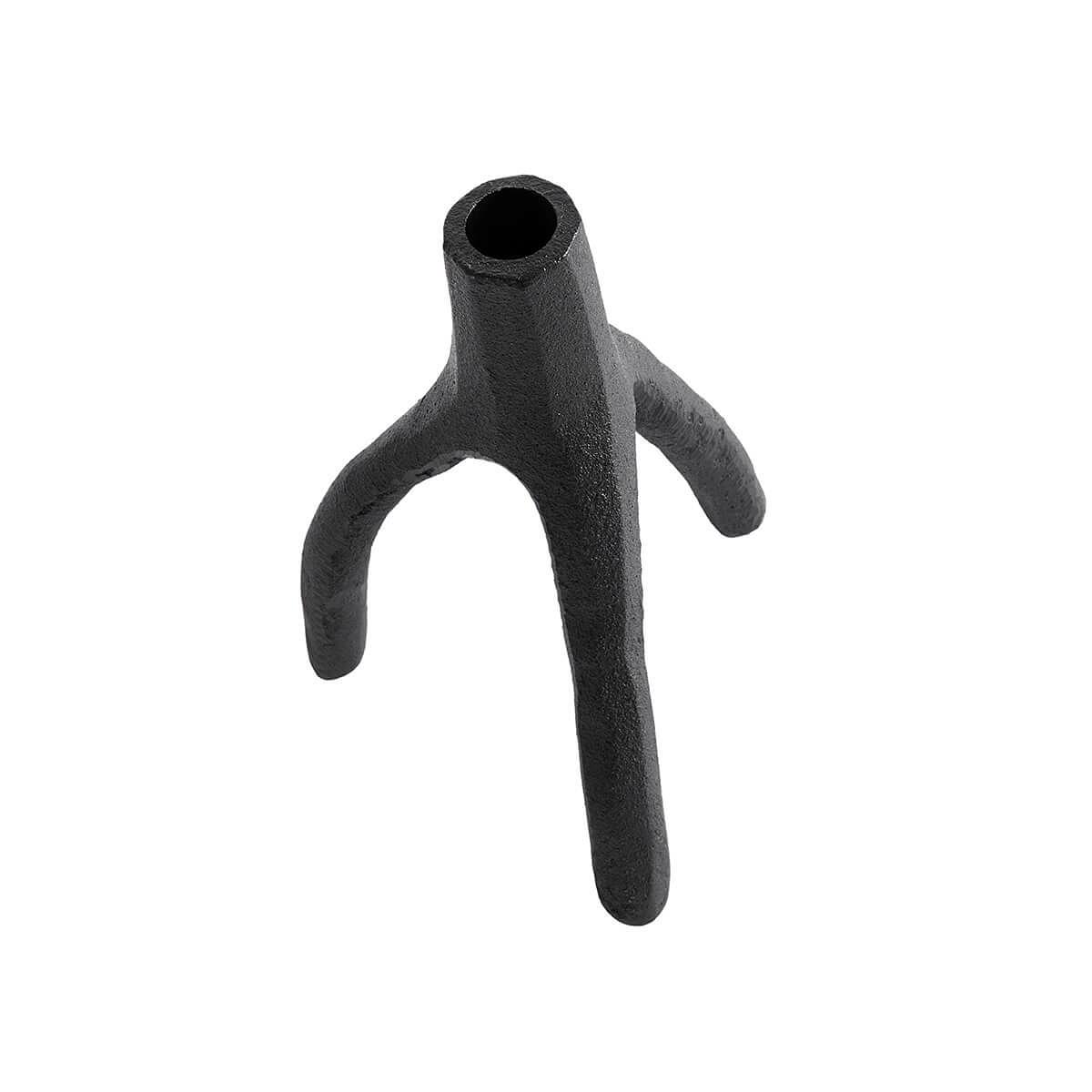 Candle holder  Aion XL - Black