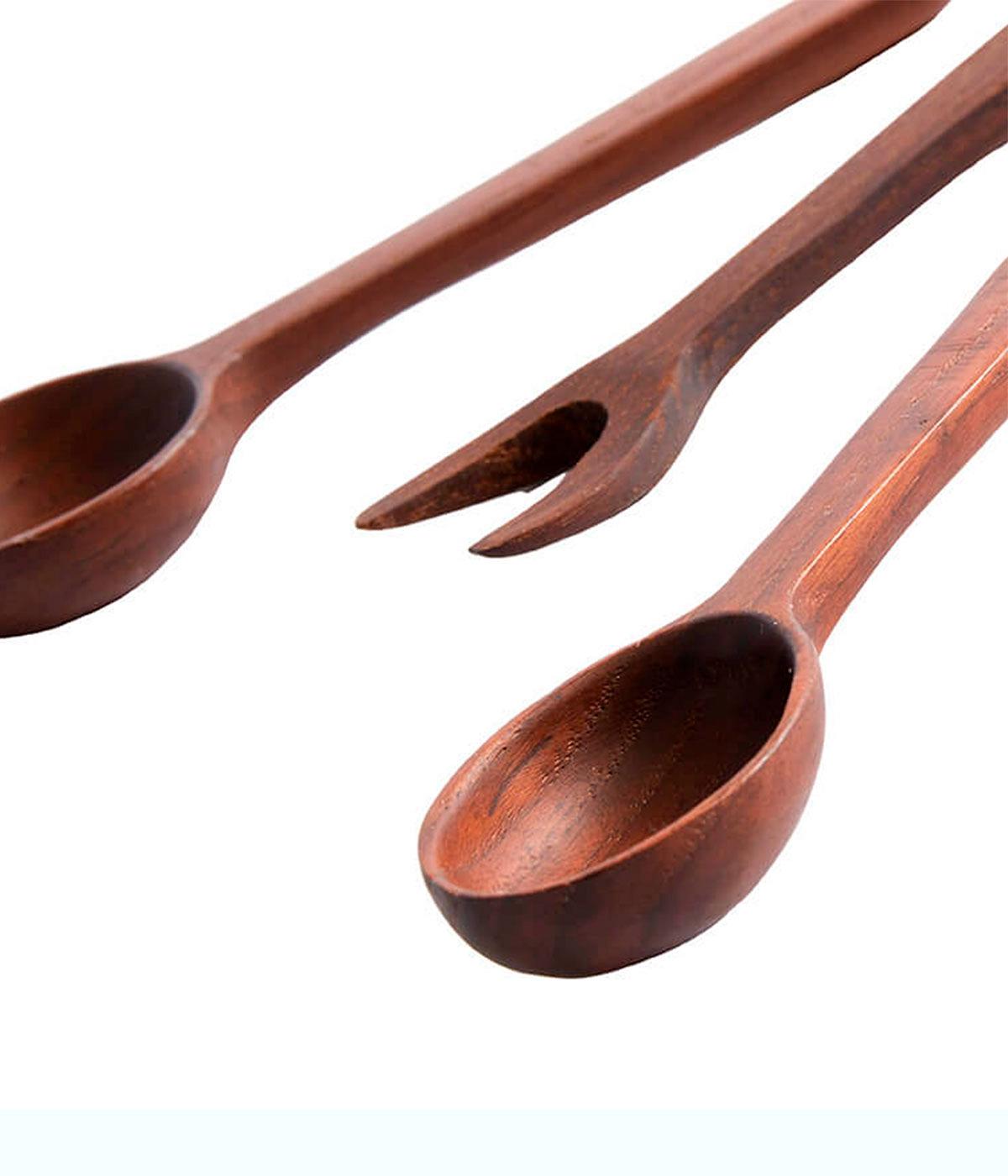 Tapas set 3-pcs. Yami - Brown