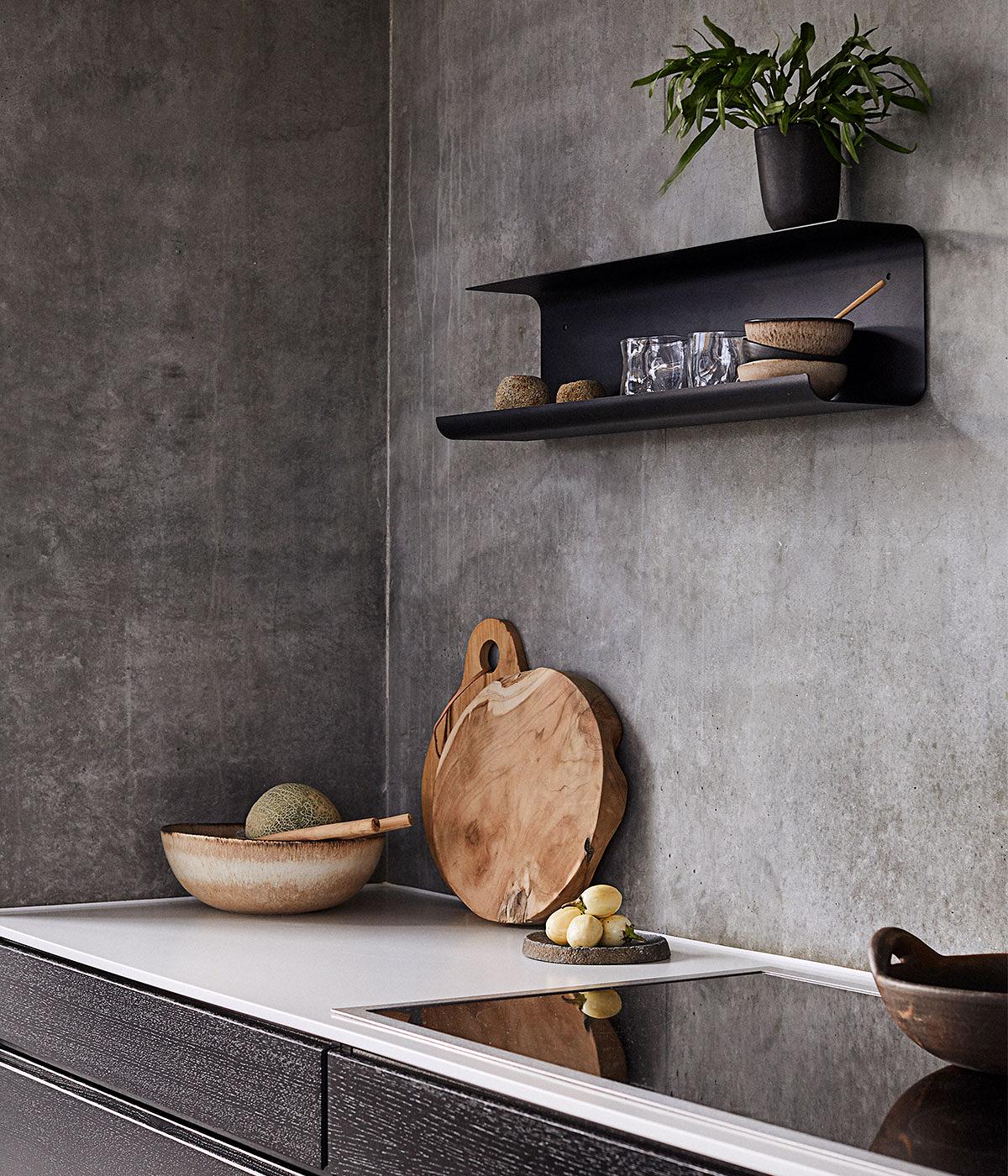 Shelf Dublin W70 - Black