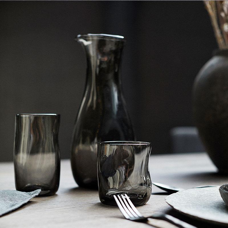 Glass Furo L - Smoked S/4 pcs.