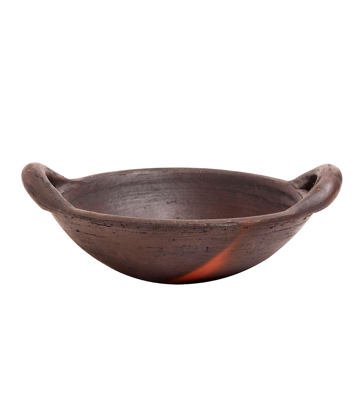 Bowl w. handles Hazel S - Brown/Black