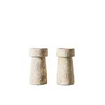 Candle holder Eris S -  Rustic sand