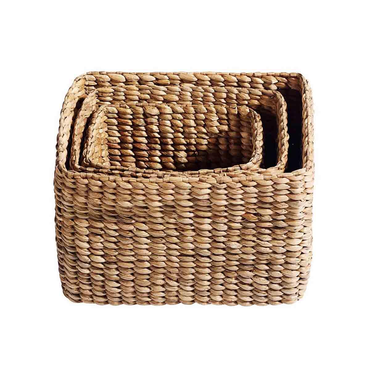Basket Keep it all - Natural S/3 pcs.