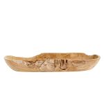 Bowl Rustic Oval - Natural
