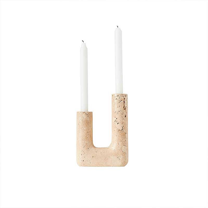 Candle holder Minerva - Creme